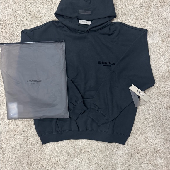 Fear of God Essentials Dark Gray Hoodie